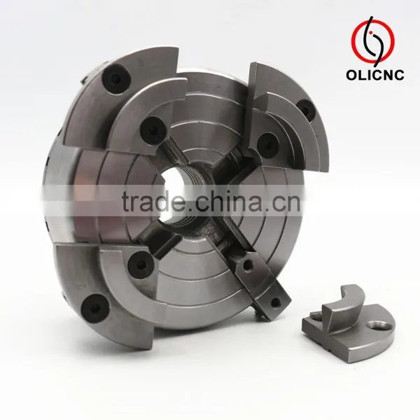Clamping 8-100mm 4"/5''Self-centering Wood-working Scroll Chucks for a Wide Range Wooden Lathe Spindle photo-3
