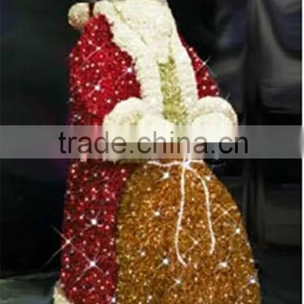 Holiday Time Fat Christmas Santa Smart Christmas Moving Santa With CE RoSH Outdoor Christmas Santa photo-3