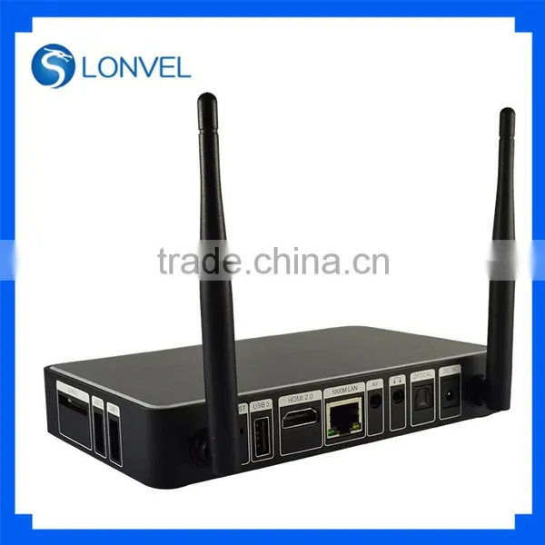 2016! QuadCore Aluminum Case Amlogic S905 TV Box Bluetooth 4.0 Box photo-4
