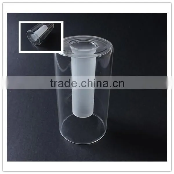 China Factory High Quality Double Wall Pyrex Glass Lamp Shade photo-3