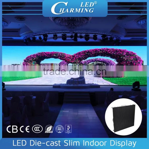 High Desity Pixel Small Pitch Slim Flexible Indoor RGB Led Screen Display photo-2