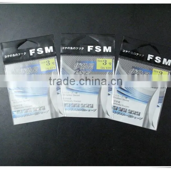 Printed Bopp Bags for Fish Hooks Packaging With Paper Card Inserted photo-3
