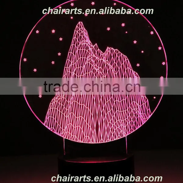 Remote Control 3d Decorative Table Lamp photo-4