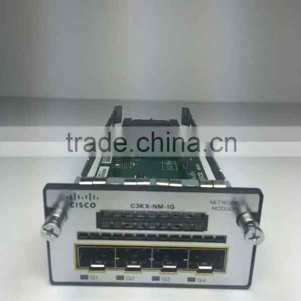 Cisco Switches Catalyst C3KX-NM-1G Gigabit Switch Ethernet 10/100 PoE Port Small Medium Businesss