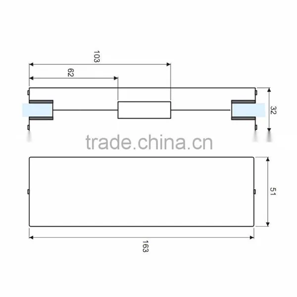 Cost-Effective Shower Door Glass Partition Mounting Clamp Clips photo-3