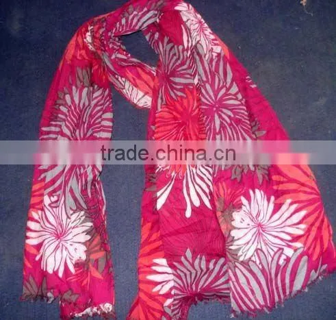 Hot Cotton Printed Scarf