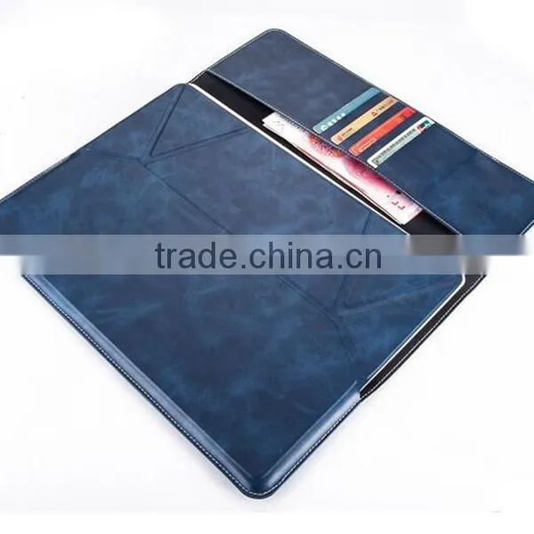 7" 10" PU Leather Super Slim Universal Case With Stand and Card Pockets photo-3