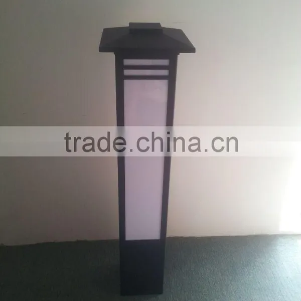 Q17-80202 Outdoor Aluminum Lawn Light Acrylic Diffuser Garden Bollard Light photo-2