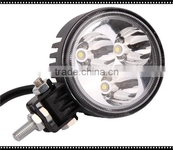 Factory Price 9W LED Work Light Voltage 12/24V Waterproof Ip67 Spot Flood Beam for Offroad Suv Atv photo-4