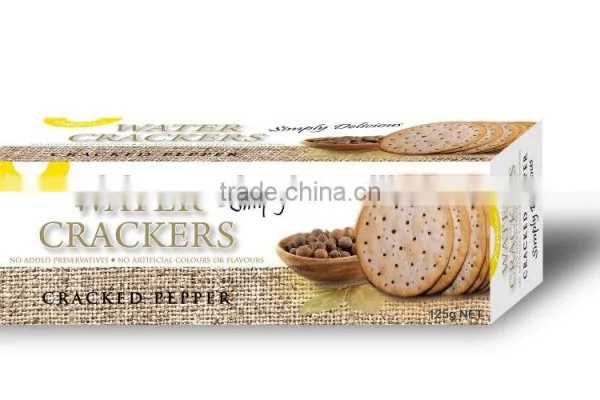 Breakfast Crackers!Peppito Water Crackers(onion/sesame/pepper Flavour) photo-3
