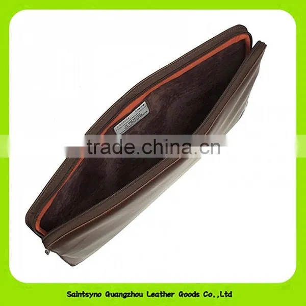 15055 Factory Wholesale Leather Cover Case Tablet Holder With Zipper photo-4