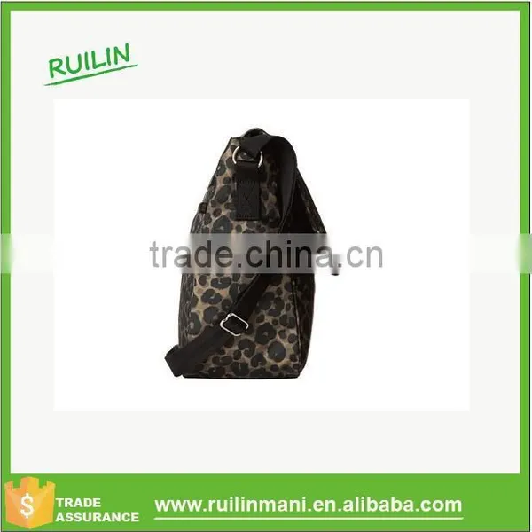 True Messenger Army Cheetah Crossbody Bag Leopard Print Satchel Bag Pantherine Message Shoulder Bags With Magnetic Snap Closure photo-3