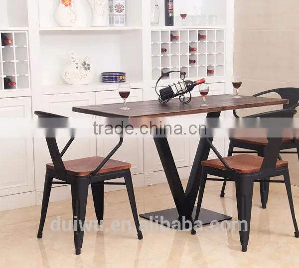 High Quality Restaurant Dining Set Cheap Restaurant Tables Chairs photo-5