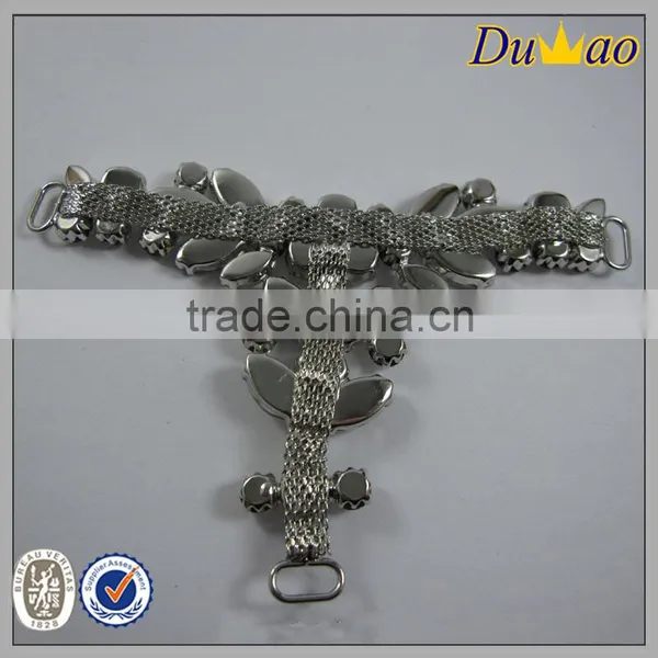Fashion Sandal Shoes Ornament Chain Accessories for Women Sandal Shoe photo-4