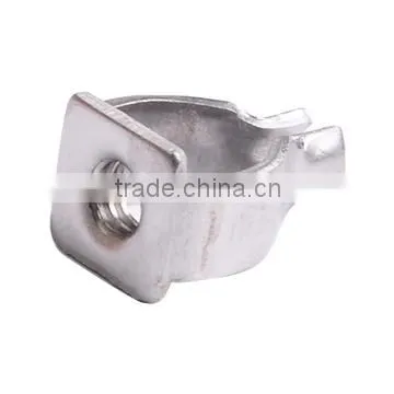 Metal Stamping Custom-Made Spring Stainless Steel SUS201 Terminal Clips photo-3