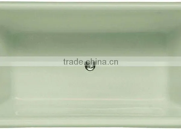 Indoor Sexy Design Acrylic Simple Freestanding Bathtub photo-2