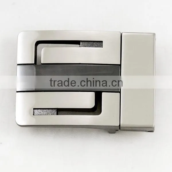 Square Lion Head Metal Buckle Shape Belt Buckle photo-3