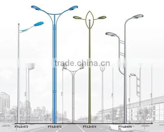 Two-arm Solar Energy Street Lighting Pole photo-2