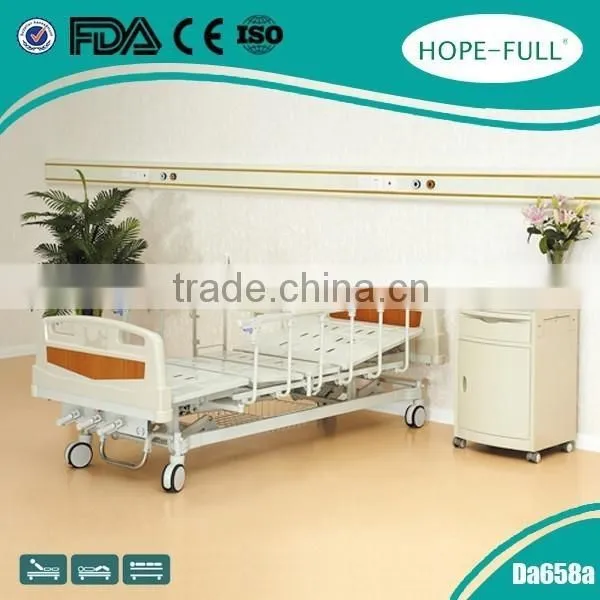 High Performance Hospital Used Medical Bed With Rail photo-2