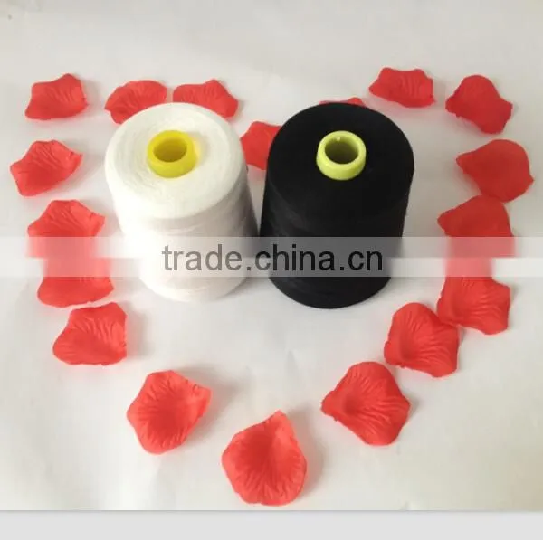 CHEAP High Tenacity 40S/2 Dyed Spun Polyester Sewing Thread 8000Y photo-2