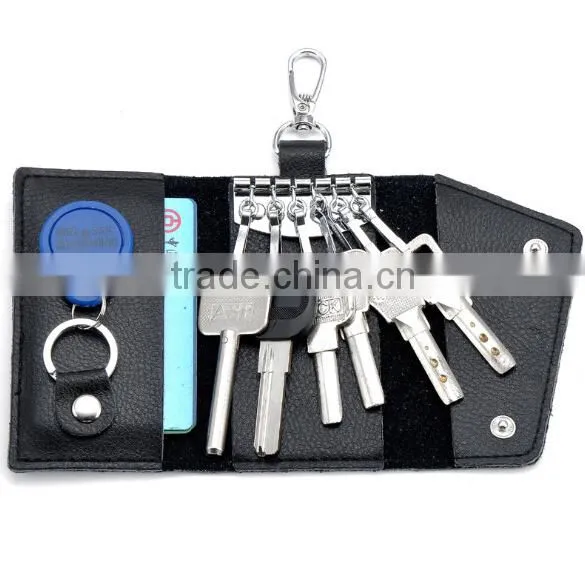 Leather Keychain Bag / Keyring Key Holder / Leather Key Ring Holder