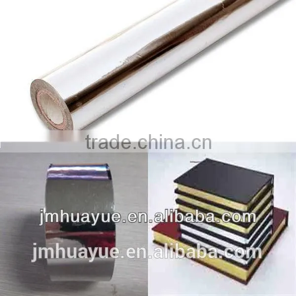 Pure Silver Aluminum Hot Stamping Film for Paper photo-3