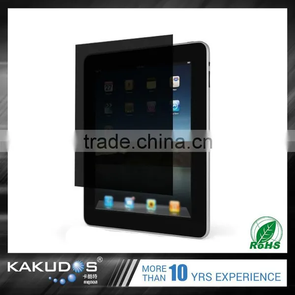 High Quality Color Tempered Glass Privacy Screen Protector for Ipad 2/3/4 photo-2