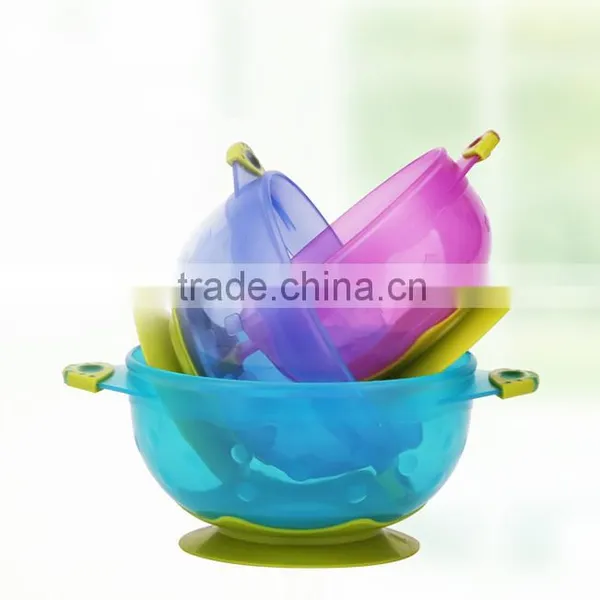 FDA Certificate PP Material Bowl Children's Plate Anti-slide Suction Feeding Bowl photo-3