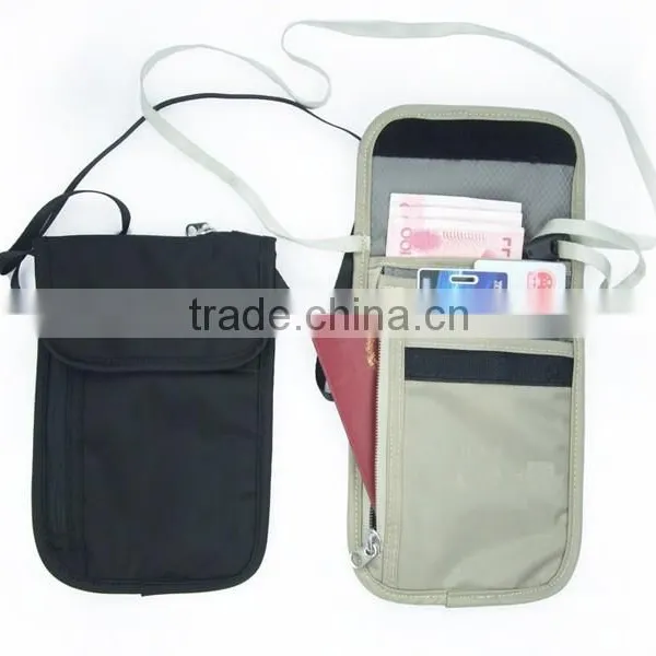 Lady Fashion Travel Rfid Neck Wallet photo-2