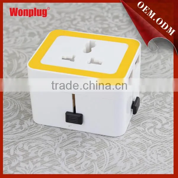 Walmart Gold Supplier Wonplug Patent 2015 New Arrival Dual Usb Travel Wall Charger photo-6