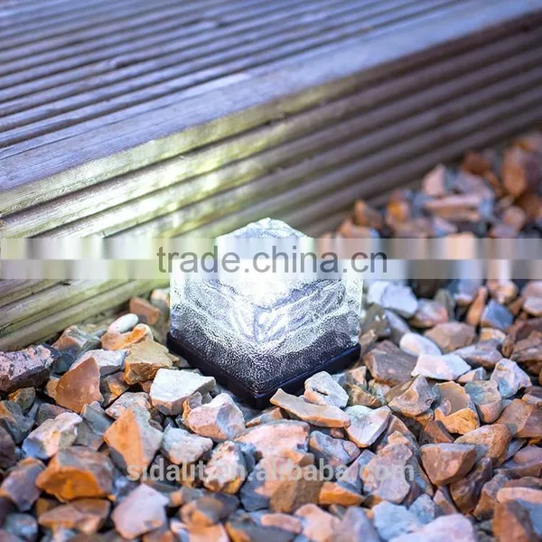 Energy Saving Yellow Integrated Greenway Solar Ice Brick Light photo-6