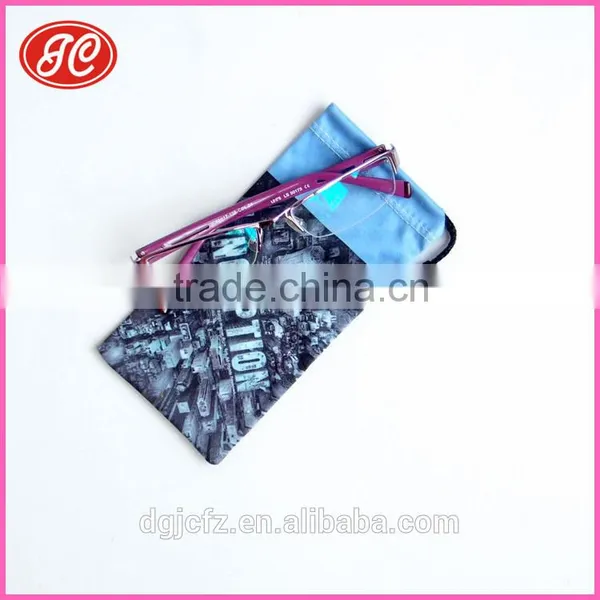 OEM Logo Custom Digital Printing Eyeglasses Pouch photo-2