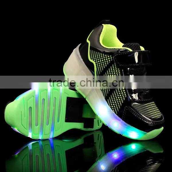 2016The Latest Unisex Child Roller Shoes LED Light Up Shoes photo-5