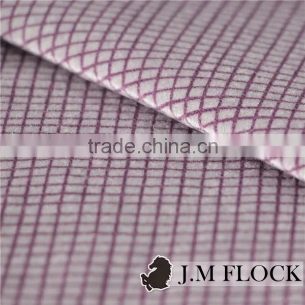 Wholesale Price Easy Cleaning Nylon Flock Fabric Flocked Sofa Fabric Velvet photo-2