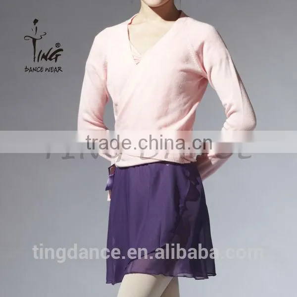 Crossover Adult Pink Long Sleeve Sweater