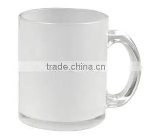 Promotional 11oz Sublimation Frosted Glass Mug photo-2