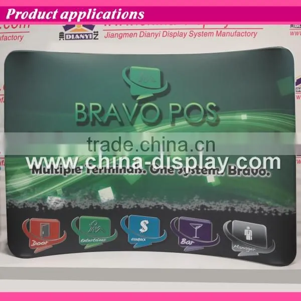 Ultra Thin Aluminum Frame Tension Fabric Studio Background Stand