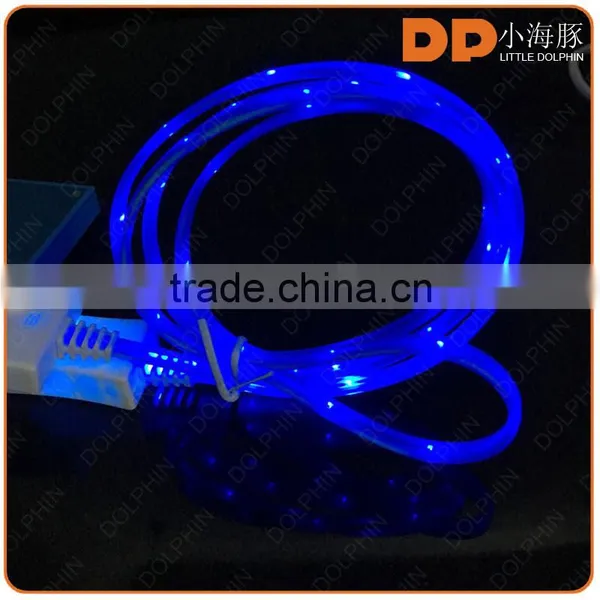 New Products Visible Led Light Usb Charging Sync Cable 5 Pin Micro USB Cable for Android Mobile Phone photo-3