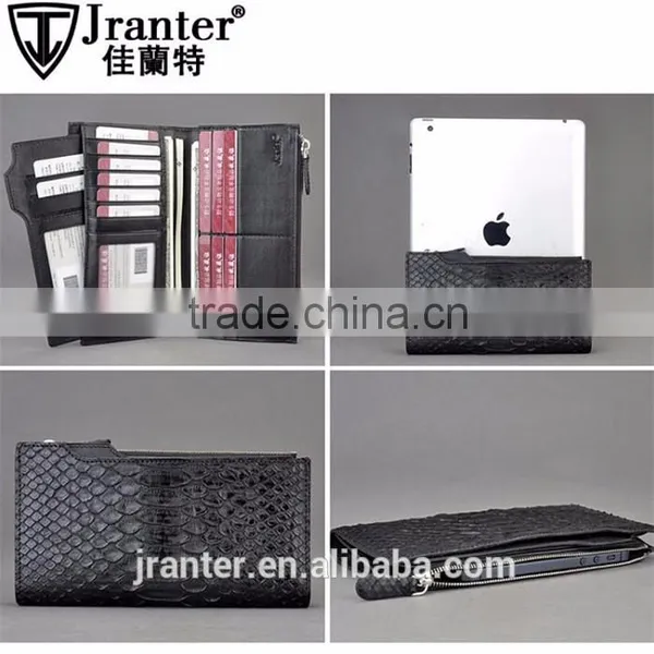 Customize Handmade Real Python Snakeskin Business Credit Card Wallet photo-4