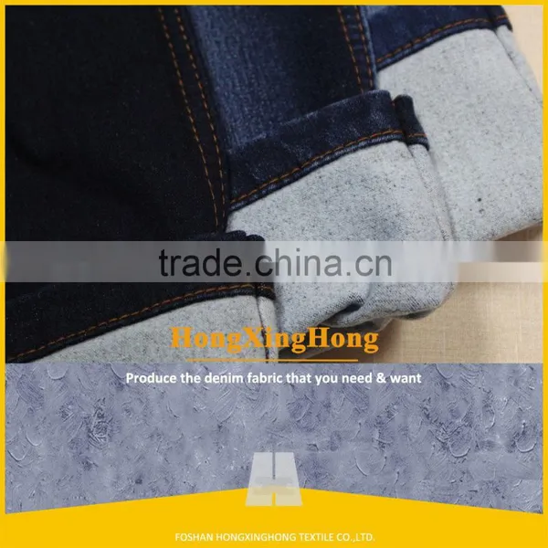 NO.765 Cotton Polyester Stretch Denim Indigo Blue Denim With 10oz Denim Fabric Stock