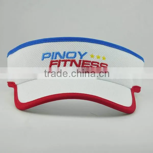 popular sun visor hat/design your own sun visor hat