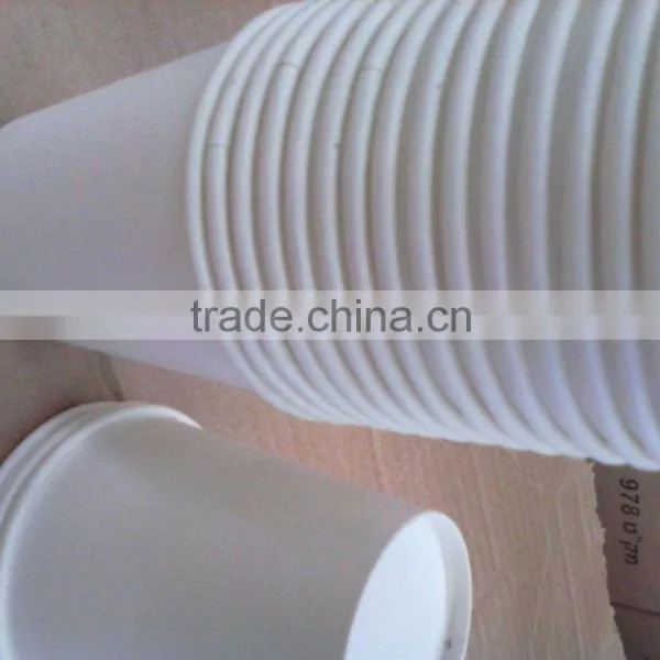 Paper Material and Cup Type Coffee Paper Cups Plain White Paper Cup photo-5