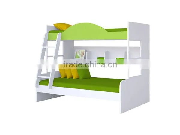 Factory Supply Newest Design MDF Material Kids Bunk Bed photo-6