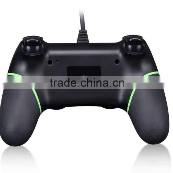 OEM Black-Green Gaming Controller With Integrated USB Cable For PS4 And PC photo-3