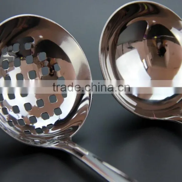 2015 HighQuality Kitchen Tools With Plastic Color Handle Kitchen Tools/Hot Pot Spoon/strainer Customizable LOGO 1PCS S26 photo-5