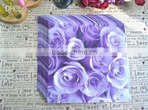 Mint Colored Paper Napkins Wholesale photo-6