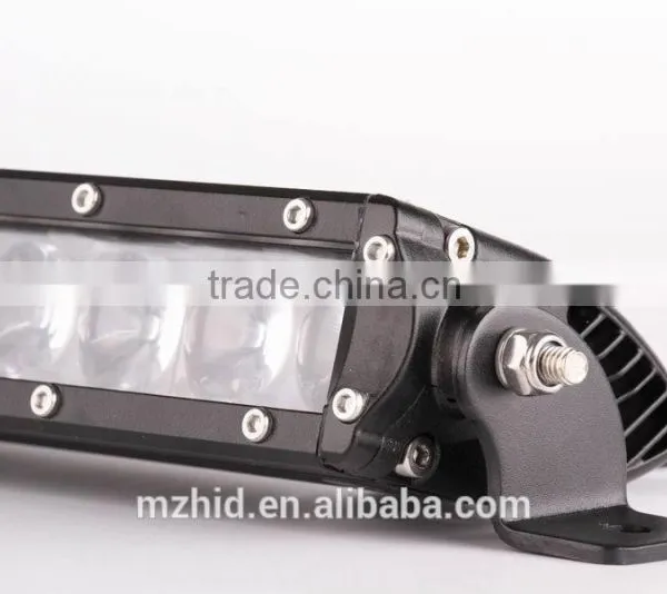 2015 New Design!!!black Face 50W 13.2'' Single Row Can be Laser Projection off Road Led Light Bar for 4*4 Atv Truck photo-2