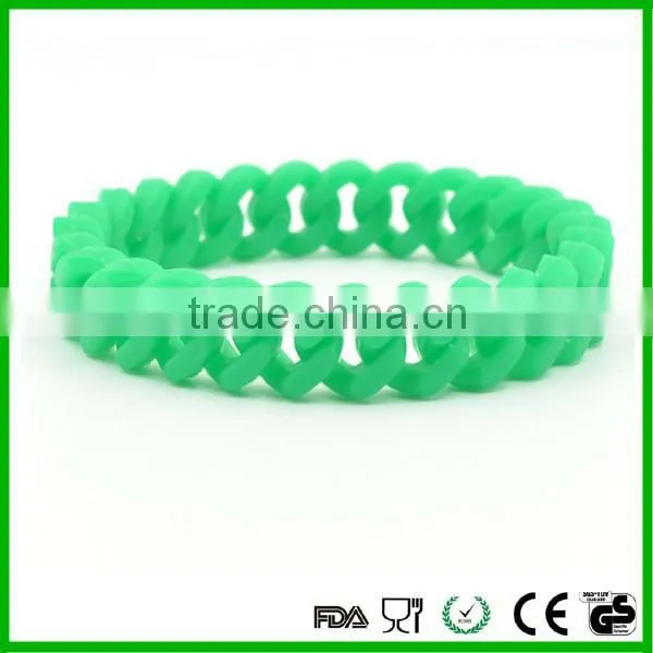 Embossed Logo Silicone Bracelets /embossed Silicone Wristbands photo-2