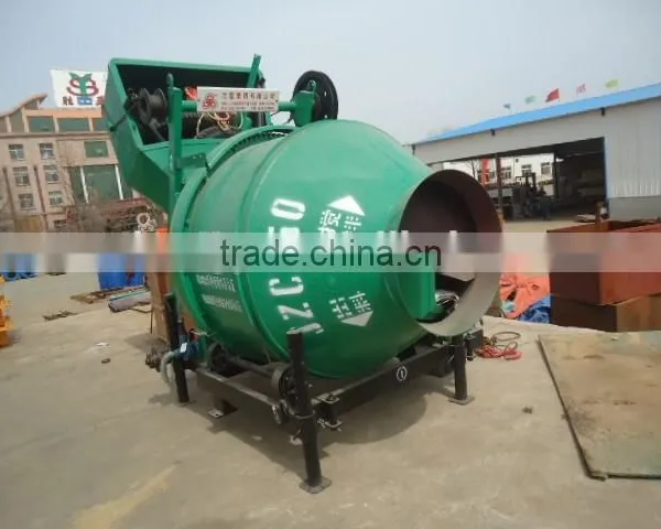 JZC350 Concrete Blender Using Electric in Africa Simple Operation Mini Type Cement Mixer for Brick Machine Industrial Equipment photo-3