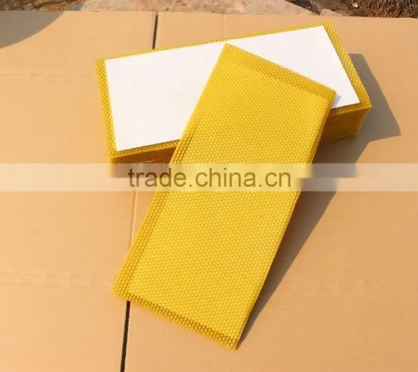 Cell Szie 5.3mm 100% Purity Natural Beeswax Comb Foundation Sheet photo-2